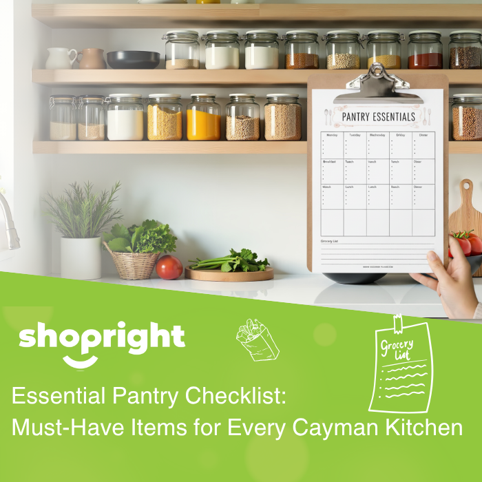 Essential Pantry Checklist: Must-Have Items for Every Cayman Kitchen